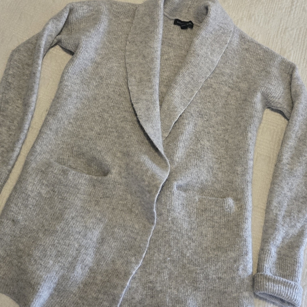 Banana Republic Merino Wool/Alpaca Shawl Collar Cardigan Sweater, Size Small